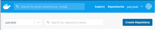 Create Docker repository